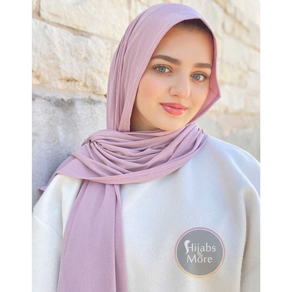 Muslim Scarves - BURGUNDY Ribbed Jersey Hijabs - Online Hijab Stores –  Hijabs&More