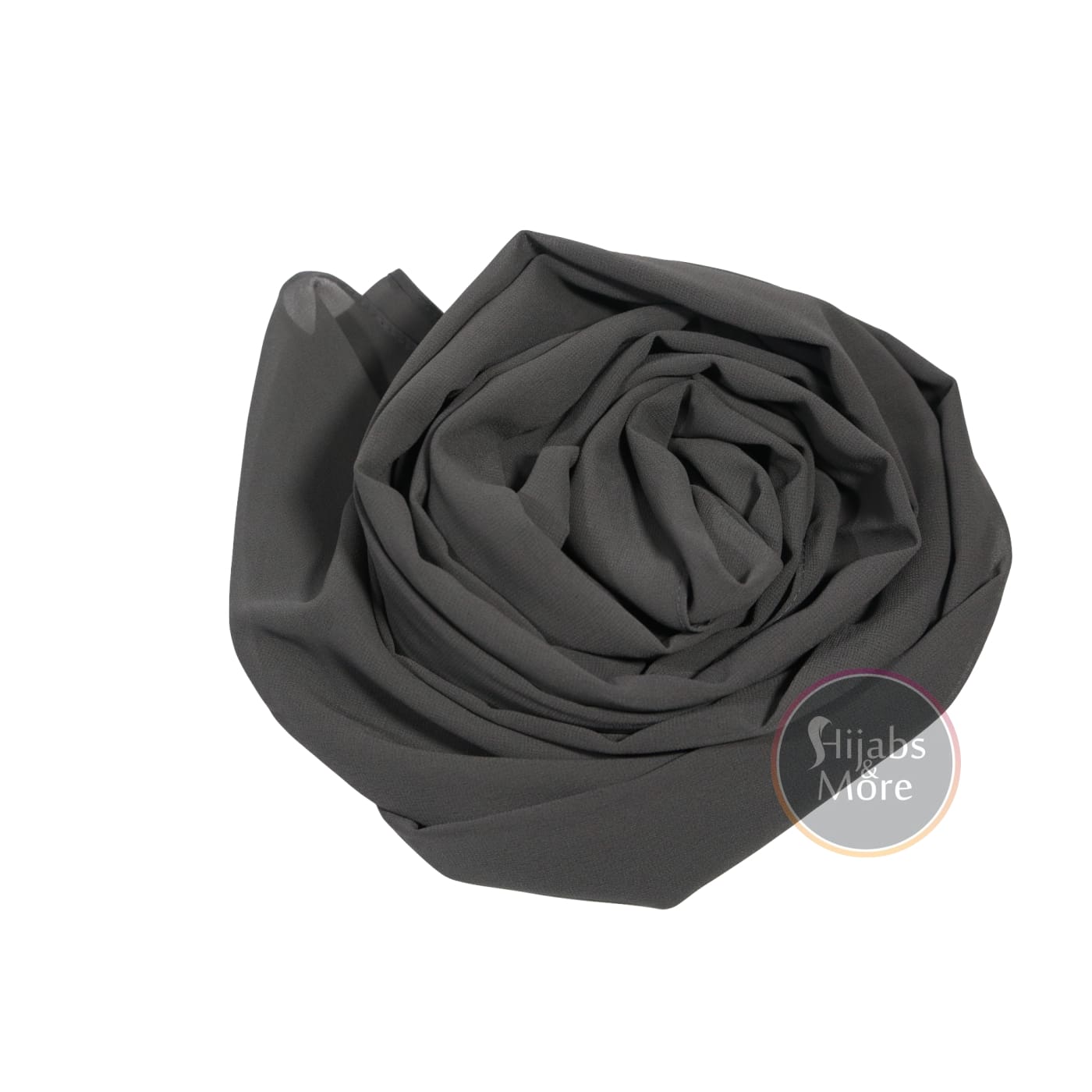 DARK GREY Premium Chiffon