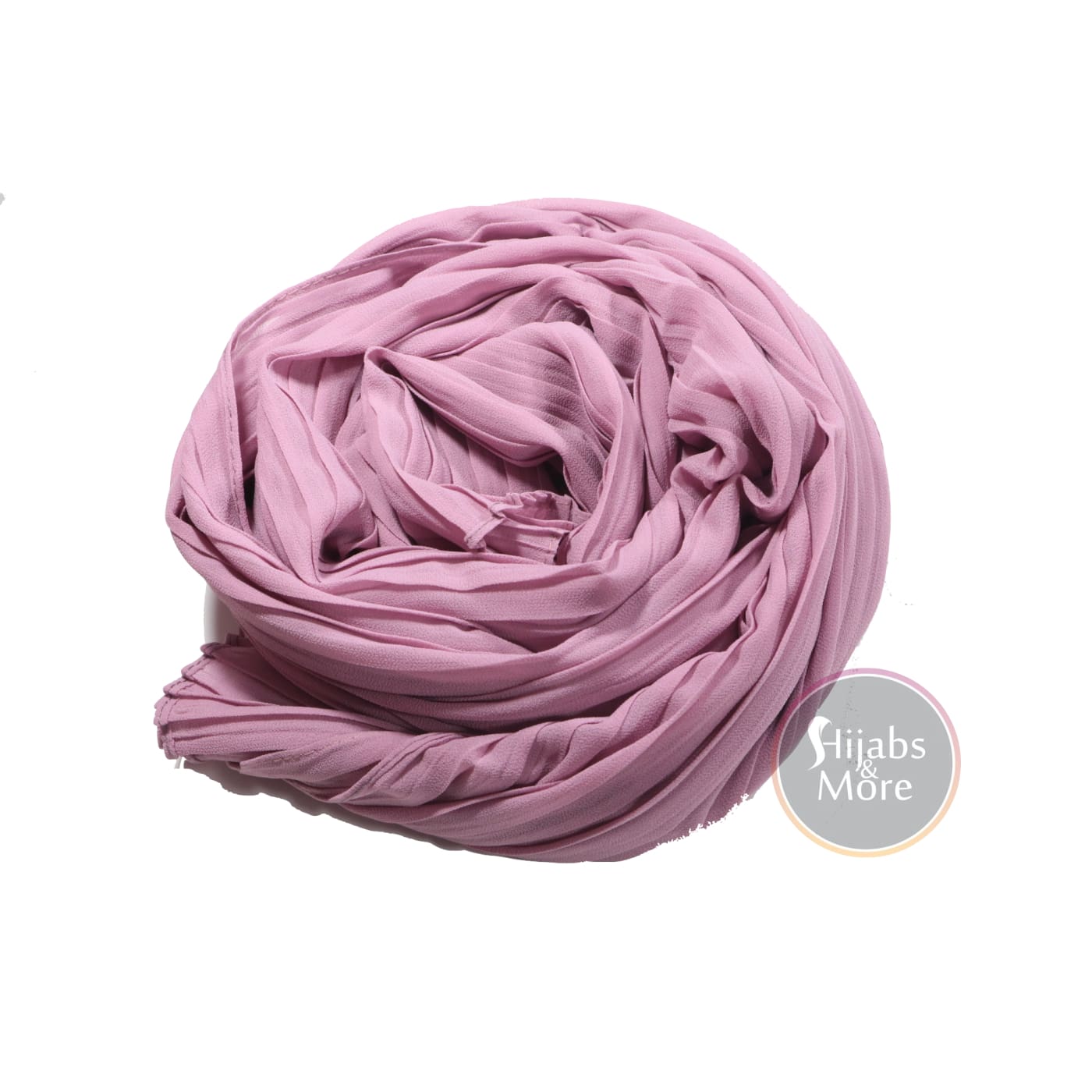 MAUVE Pleated Chiffon