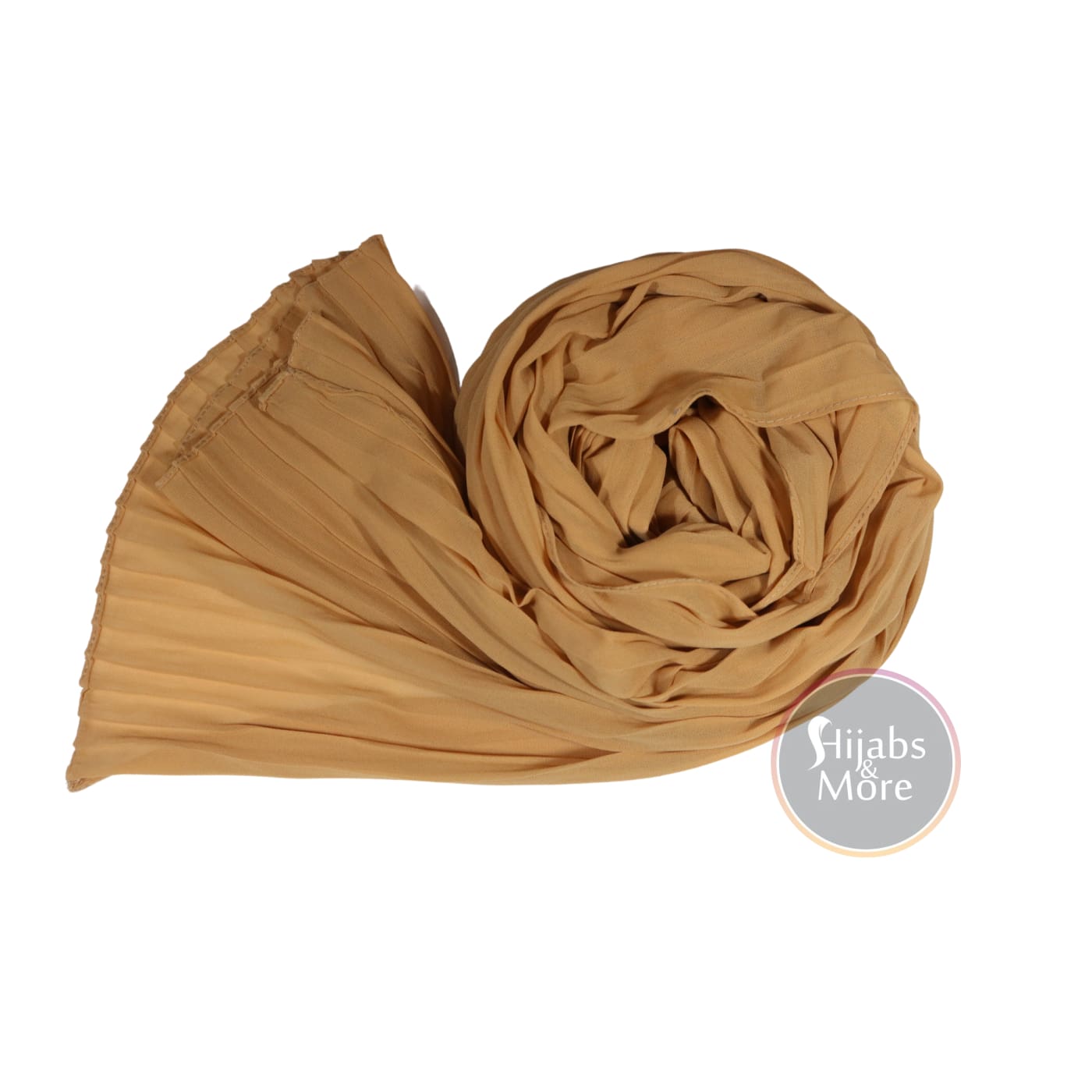 NUDE Pleated Chiffon