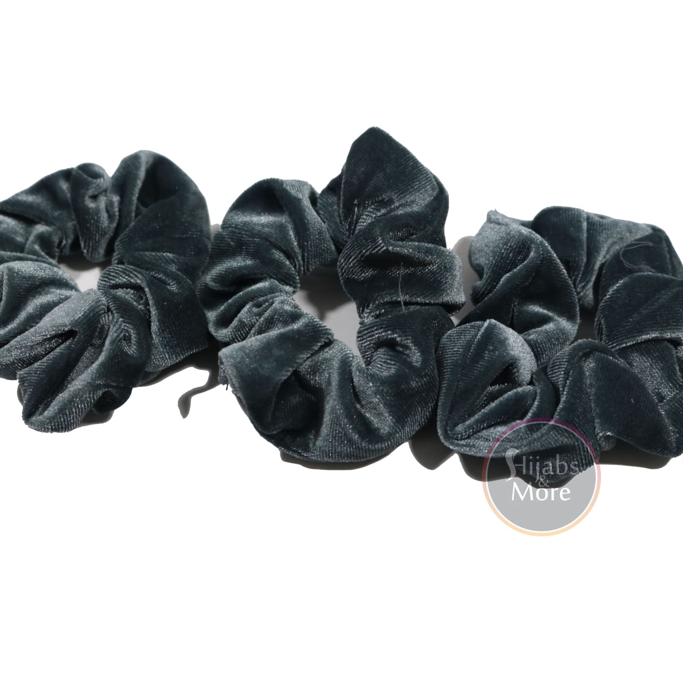 VELVET Scrunchies - GREY